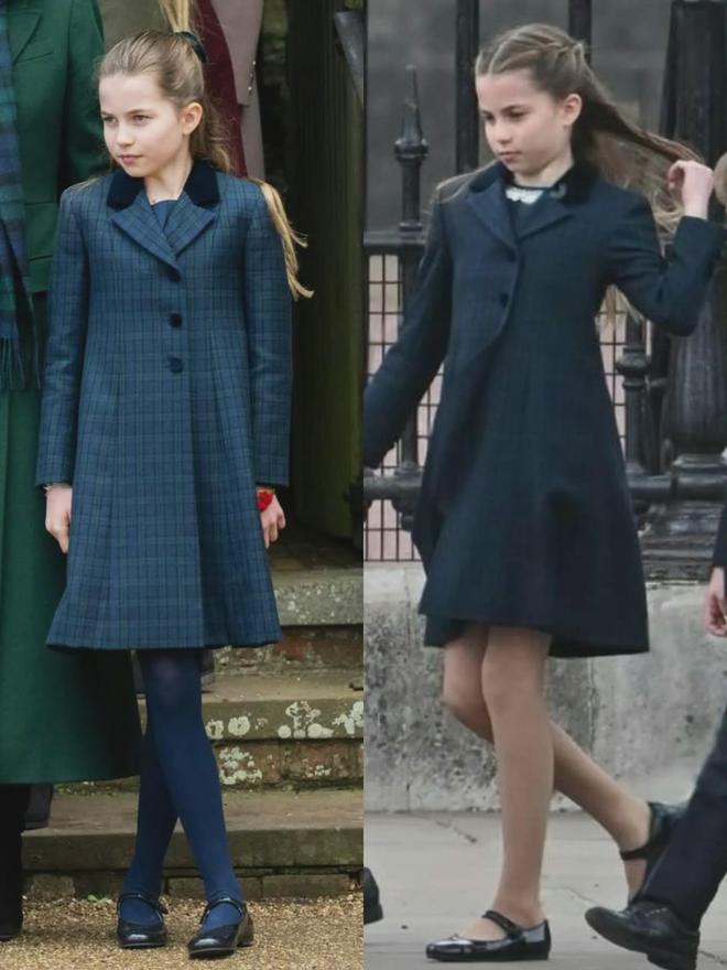 第3次穿白色假两件连衣裙半扎发造型美AG真人国际厅凯特王妃戴5股珍珠项链(图8)