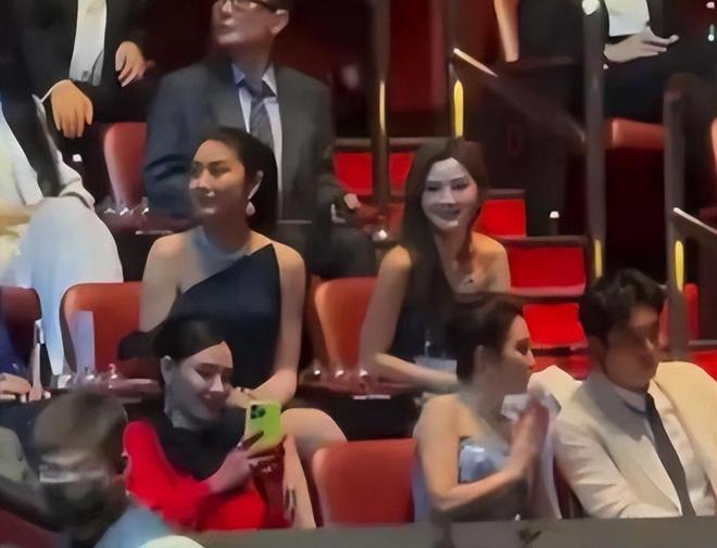 金裙美出新高度！却被张柏芝抢了C座AG真人国际澳门这一夜胡杏儿穿鎏(图6)